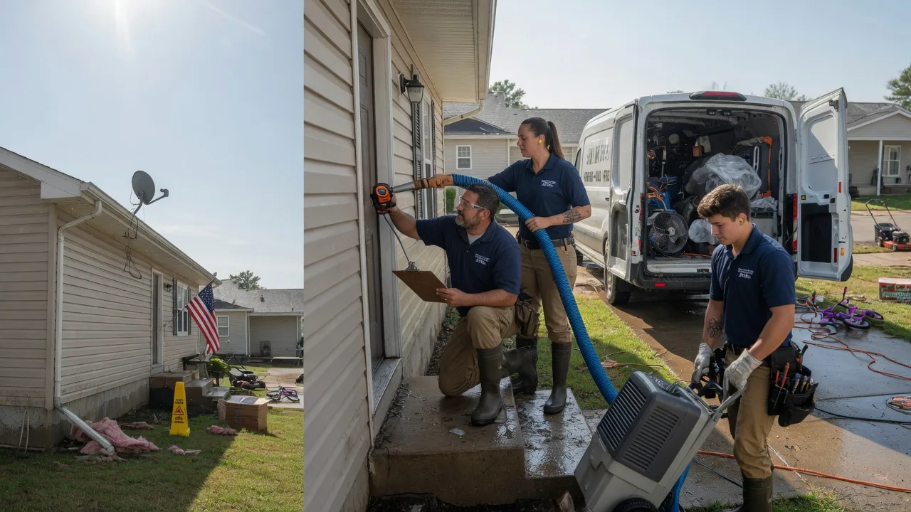 Ceiling Water Damage Restoration in Litchfield, IL near me
